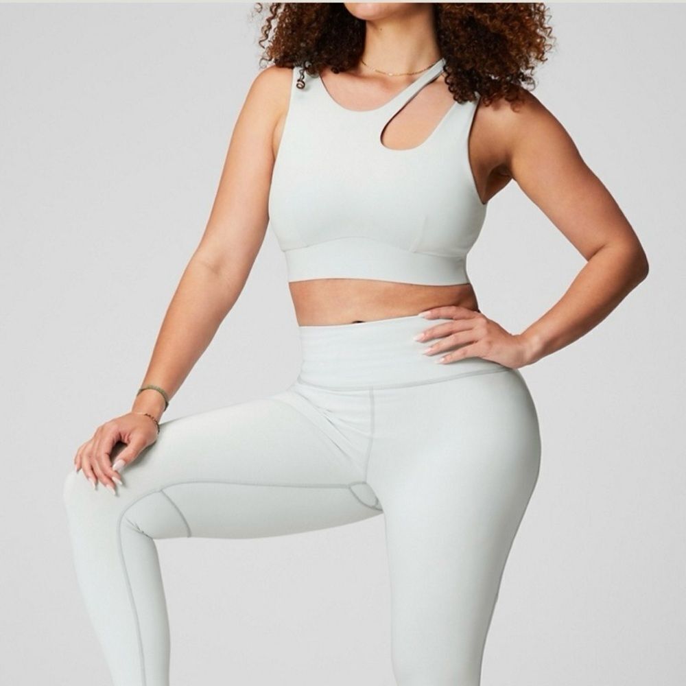 Fabletics Callie Medium Impact Sports‎ Bra Sz Medium Blue